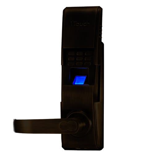1Touch Evo3 - Keyless Fingerprint Door Lock (Aged Bronze)
