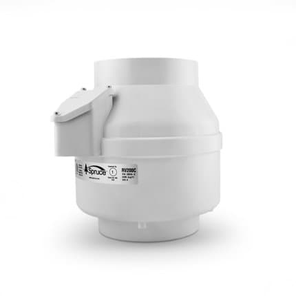 HomeAire Spruce RV200 Inline Ventilation Fan
