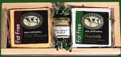 Northwoods Cheese 211 Lifetime Fat Free Rustic Tray Gift