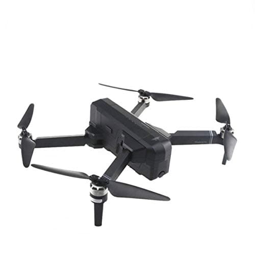 Intelligent aerial drone, professional remote control aircraft, GPS return home four-axis aircraft and adjustable wide-angle WIFI camera follow me, altitude maintenance, smart battery,Black-2K 800m