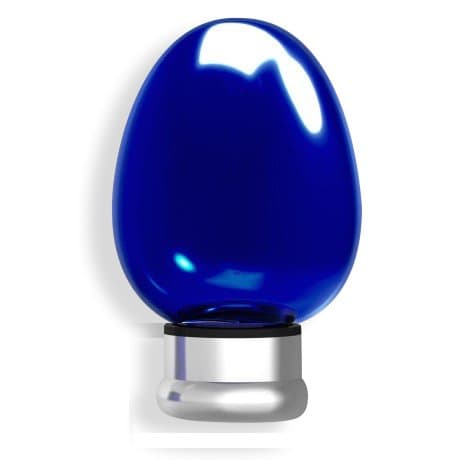 Ovoid Upside Down Glass Bottle. Biomimetic Design