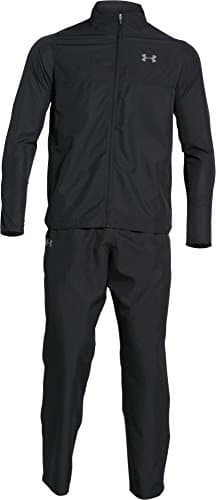 Under Armour Men's Vital Warm-Up Suit, Black/Graphite, Small