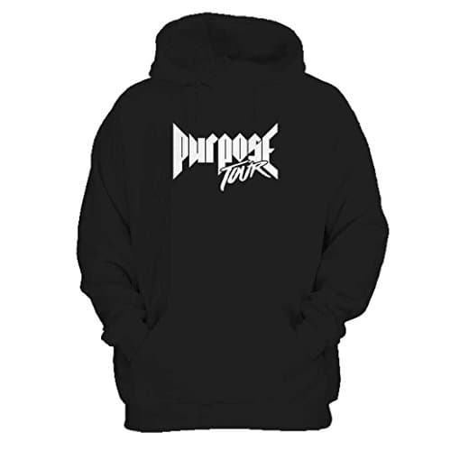 PURPOSE TOUR Hoodie Large Black