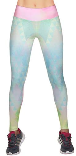 PROTON Women's Compression Leggings Flattering Style 004 Pastels (L)