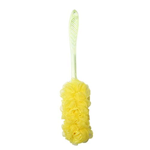Long Crystal Handle Bath Brush, Soft Body Cleansing Bathing Sponge, Loofah Bath Shower Sponge, Bath Sponge Loofah Shower Scrubber Sponge