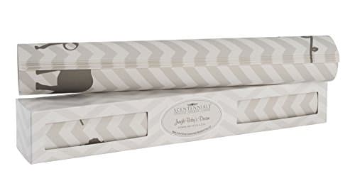 Scentennials Jungle Baby's Dream (6 Sheets) Scented Fragrant Shelf & Drawer Liners 16.5" x 22" - Great for Nursery Dresser, Bathroom, Vanity & Linen Closet