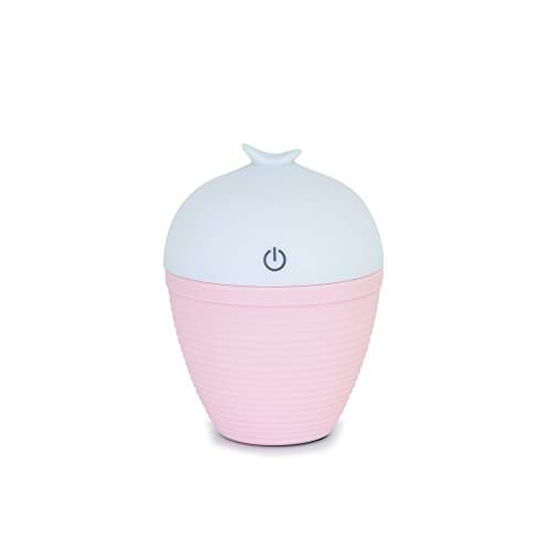 Aroma USB Desktop Diffuser Humidifier Portable Essential Oil Air Purifier 120ml for Home Office Baby Room - Pink
