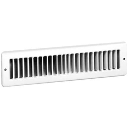 AmeriFlow 427W10X2 Grille Toe Space, White, 10" x 2"