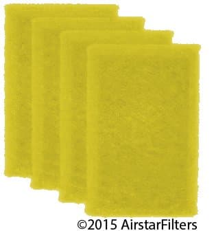 30 x 32 x 1 - 4-Pack Dynamic Air Replacement Filter Refills with Activated Carbon