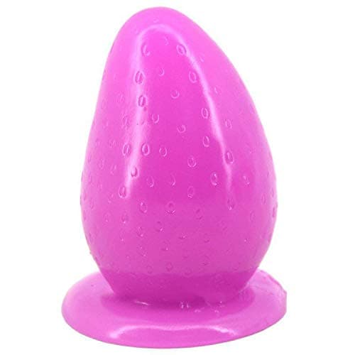 plu-g bu-tt Tail Dia 7.5cm Huge Ana-lee Suction Cup Strawberry Big Balls Anus M-assage Jelly Stuffed Stopper to-ys Black Color,Men Vibrea-dors Collar Wireless Women Remote