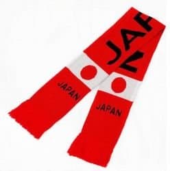 Double Jacquard Knitted Soccer Scarf - Japan