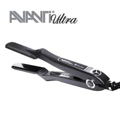 Avanti Nano-titanium Ceramic Silver Digital Flat Iron (1-3/8 Inch) - Avcroc by Avanti Ultra
