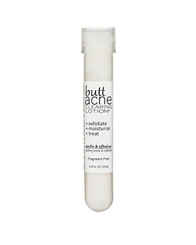Butt Acne Clearing Lotion for back, buttocks, & thighs - Clears away acne breakouts and reveals new brighter skin