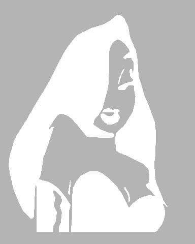 Just Jessica Decal (5 IN, White)