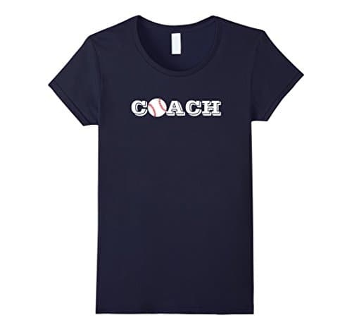 Womens Coach Baseball Shirt Medium Navy