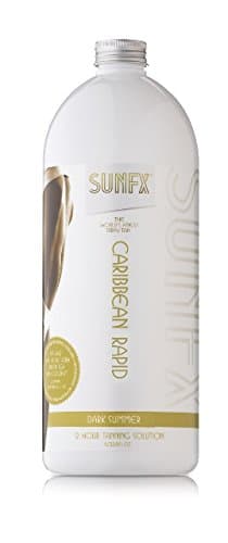 SunFX Caribbean Rapid-Spray Tanning Solution (1L/33.8 fl oz, DARK SUMMER)
