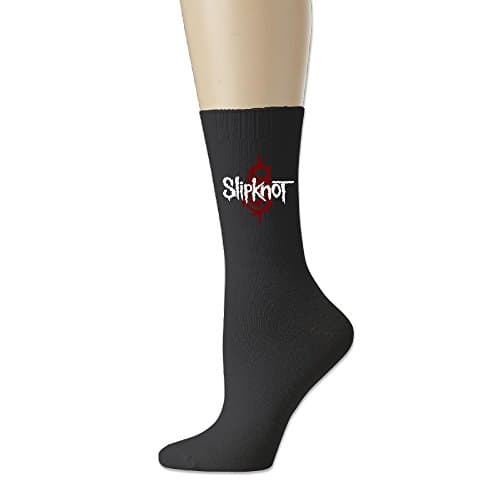 IAYAYO Slipknot Logo Cotton Crew Socks