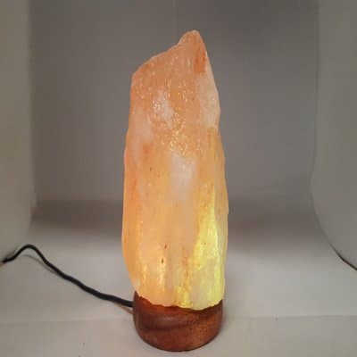 USB Operated Multi coloured Natural Himalayan Pink Salt Lamp