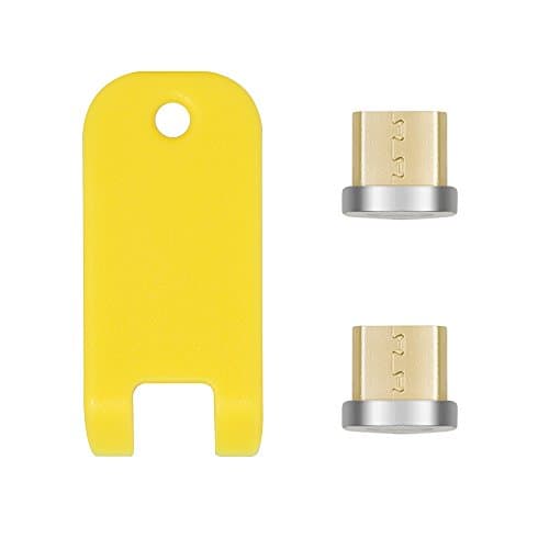 Digital Ant Gen5 Magnetic Little Plug (CanNOT be used to charge separately) for Mobile Devices with Micro-USB Port, such as Android and Window phones, tablets etc. (Twin Pack-Micro USB-Tip/No cord)