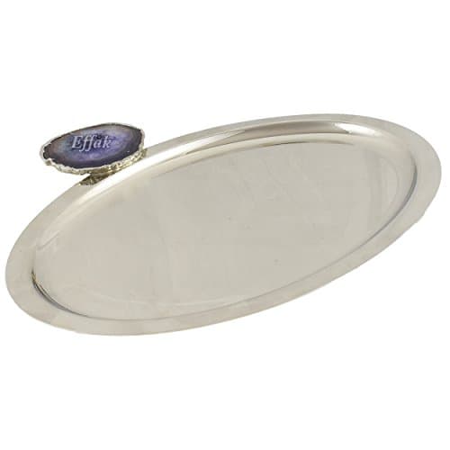 Tray, Pastry Dishes, Cake Plate, Coffee Table Decor, Styling, Serving Trays, Gold Plated, Serving Dishes, Tableware, Cheese Platter, Silver, Gemstone, Agate, Purple