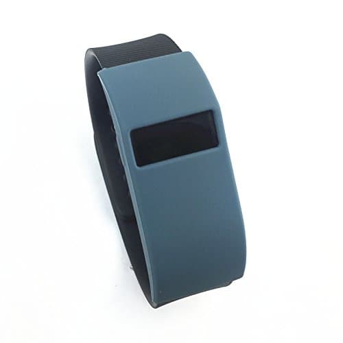 Band Cover for Fitbit Charge/Fitbit Charge HR Slim Designer Sleeve Protector accessories (Slate)