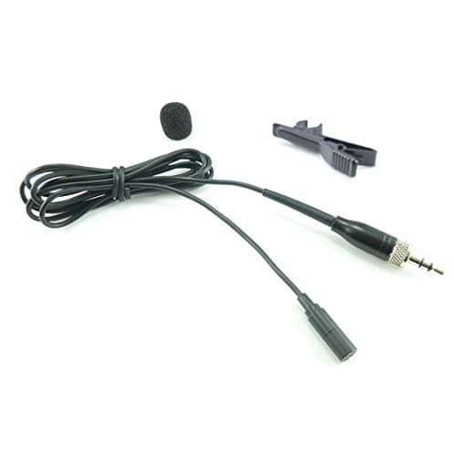 Pro Lavalier Lapel Microphone Omnidirectional Condenser Mic LM3-C4SO For SONY Wireless Transmitter 3.5mm locking plug