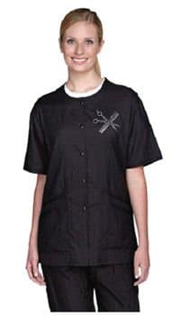 SCISSOR AND COMB JACKET BLACK 2X 9215