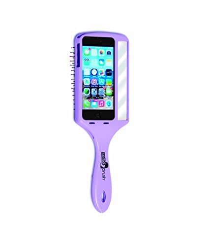 Wet Brush Selfie Brush Case for iPhone 5/5s, Purple