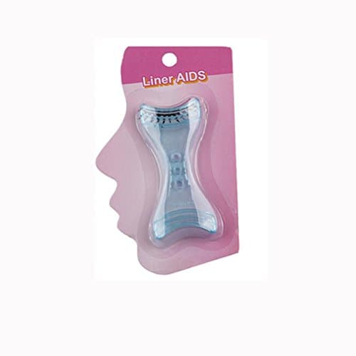 Rongron Useful Device Beauty Stencils Liners Guide Makeup Eye Helper Eyeliner Model (blue)