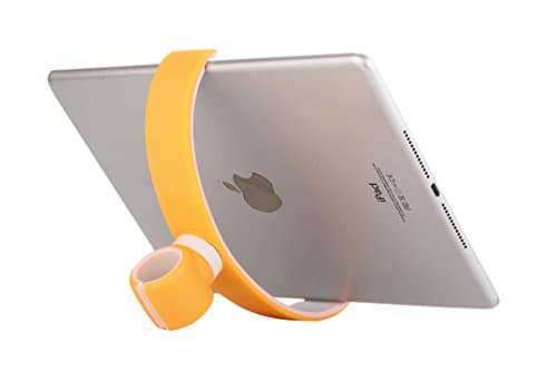 All Sizes Tablet PC Stand Holder + CB Styles Pen (Yellow &amp; White)