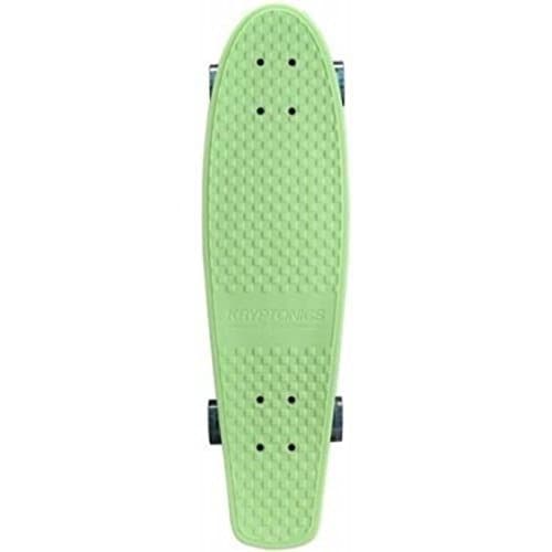Carbon Steel High Impact Flex Checker Board Grip Pattern Green Skateboard
