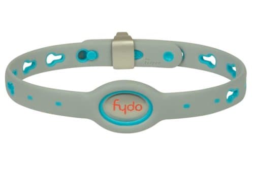 Teafco Fydo Action Water Resistant Medium Dog Collar, Gray/Blue