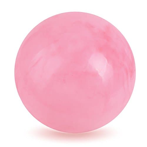 12" Inflatable Pool Beach Ball Fun Pool Toys Floats Summer Party for Kids - 2 PCS Pump Include (Pink)