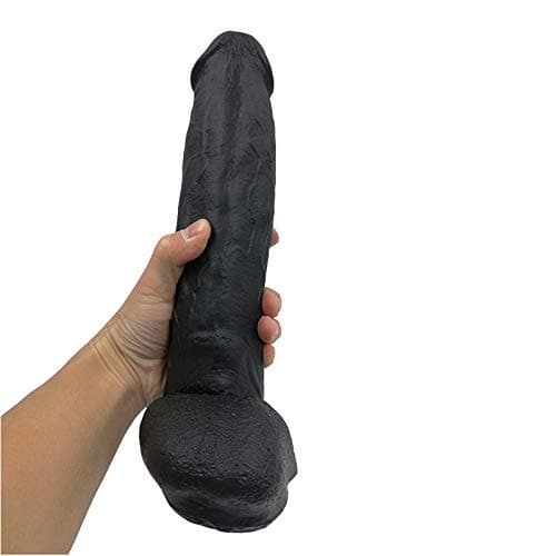 12" Waterproof Huge Tools with Strong Suction Cup, Hand Free for Women Royalsexsex