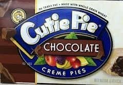 Cutie Pie Fruit &amp; Creme Snack Pies 6/2.0 Oz (Pack of 2) 12 Pies Total (Chocolate) by Cutie Pie Baby