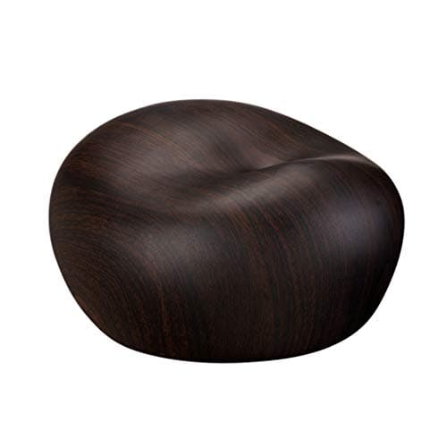 MISSKERVINFENDRIYUN YY4 Essential Oil Diffuser Ultrasonic Aromatherapy Diffusers with LED Colorful Lights and Waterless Auto Shut-Off 200ml Wood Grain (Color : Deep Brown)