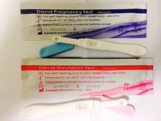 Combo Pack 14 (LH) Ovulation Midstream Tests & 2 (HCG) Pregnancy Midstream Tests FDA Approved
