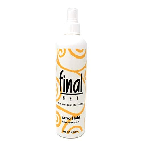 Final Net Non-Aerosol Hairspray Extra Hold 8 Oz (Pack Of 3)