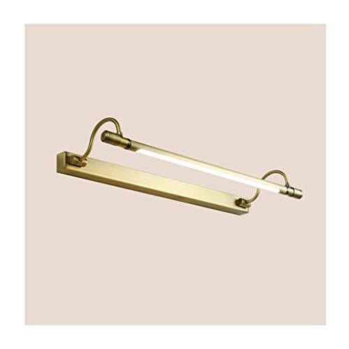 BAIF Mirror bathroom mirror lighthouse led bathroom mirror light bedroom wall lamp waterproof and non-misting hand wash vanity mirror cabinet [energy class A +] (color: 38cm)