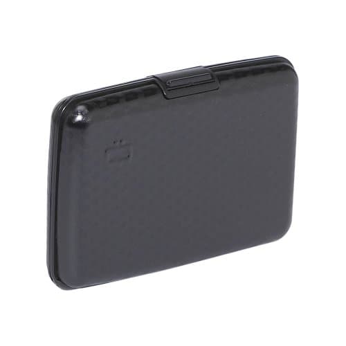 Ogon RFID Stainless Steel Smooth Wallet (Ebony)