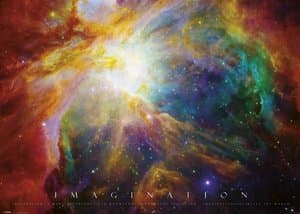 Your Space UK Imagination Nebula Giant Wall Poster