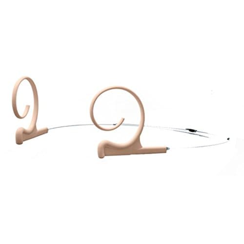 DPA d:fine Dual Earhook - Dual Ear, Beige