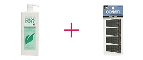 Framesi Color Lover Smooth Shine Conditioner (2pc AND Conair Brush Styling Essentials Bobby Pins Black - BUNDLE)