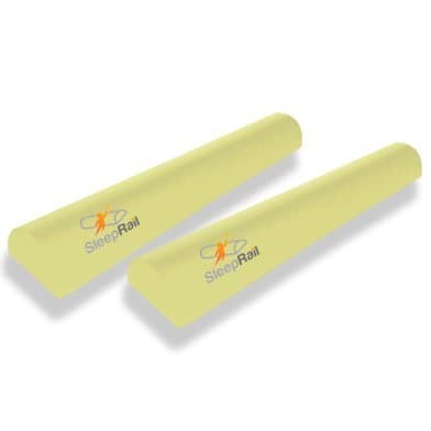 Toddler Bed Rail (2-Pack) by SleepRail - Best Non-Slip Sleep Guard for Kids Portable Foam Pad FREE Pillowcase limited time-Safety Mattress Bumper Ideal for Transitions, Camping, Bunk Beds
