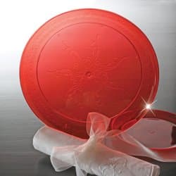 EMI Yoshi Koyal Caterers Collection Dinner Plates, 9-Inch, Red, Set of 240