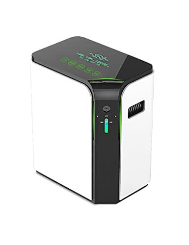 XuQinQin Oxygen Concentrator - Portable Oxygen Generator Oxygen Machine Air Flow 1-5L Adjust Safety Output Home/Travel Air Purifier with Remote Control Oxygen Generator