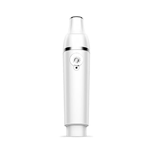 Eye Massager, XFJ TECH Heated Sonic Vibration Galvanic Wand USB Rechargeable Eye Care Pen for Safely Removing Dark Circles, Puffines, Bags, Anti-Ageing, Crow's Feet(White)
