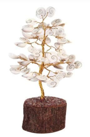 Meher Ganesh Gomti Chakra Tree Decorative Showpiece