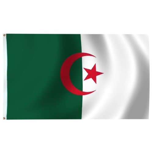 Algeria Flag 3X5 Foot Nylon