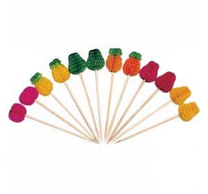 Food Serving (200 ct Paper Fruit Picks (approx. 4 inch))